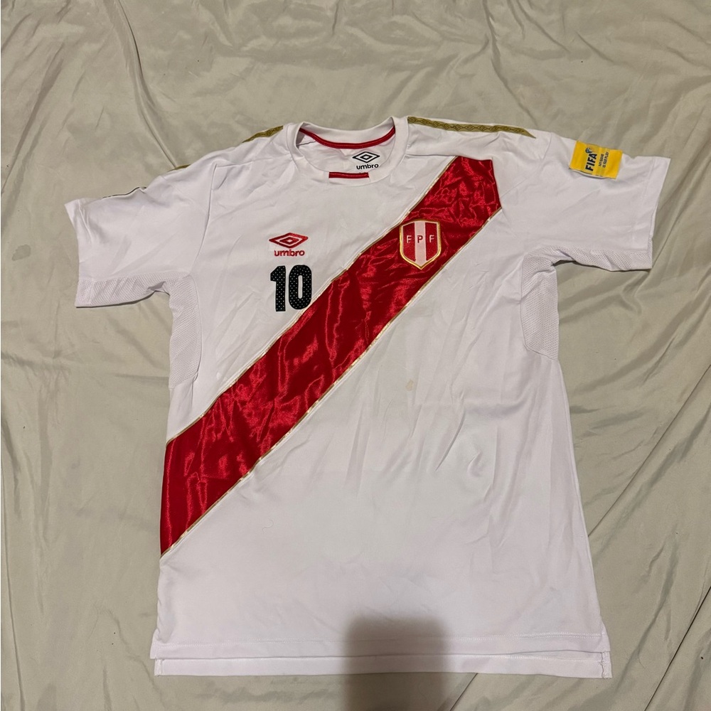 Soccer jersey Peru, football club top player awesome look and colors size XL